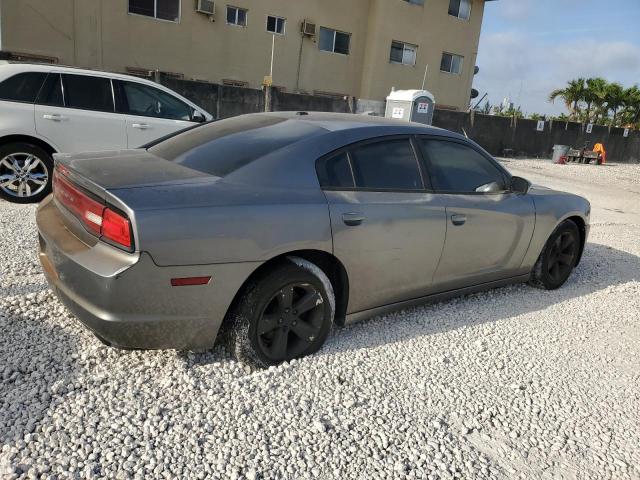 2C3CDXBG8CH203680 - 2012 DODGE CHARGER SE GRAY photo 3