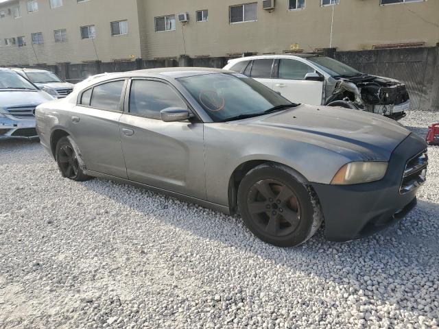 2C3CDXBG8CH203680 - 2012 DODGE CHARGER SE GRAY photo 4