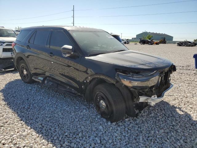 1FM5K8AB8NGA48404 - 2022 FORD EXPLORER POLICE INTERCEPTOR BLACK photo 4