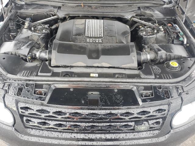 SALWR2VF0EA308515 - 2014 LAND ROVER RANGE ROVE HSE BLACK photo 11