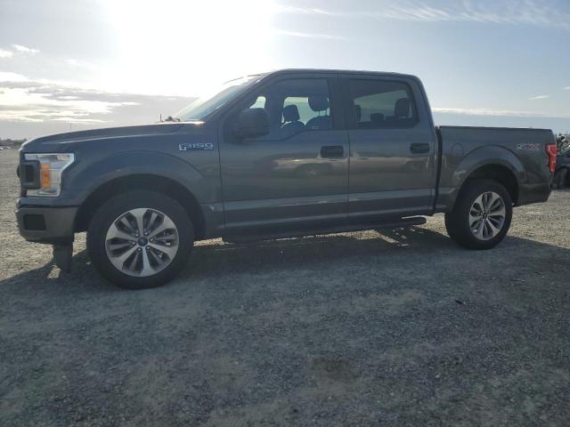 1FTEW1CP1JKC64269 - 2018 FORD F150 SUPERCREW GRAY photo 1