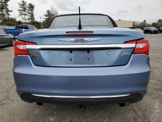 1C3BC2EG4BN606901 - 2011 CHRYSLER 200 TOURING BLUE photo 6