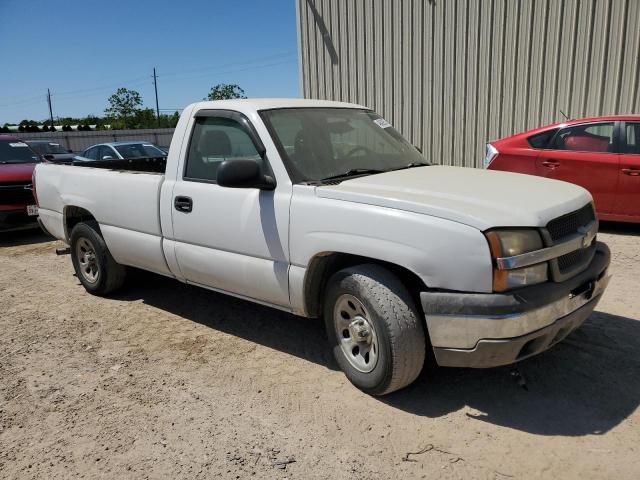 1GCEC14T35Z202941 - 2005 CHEVROLET SILVERADO C1500 WHITE photo 4