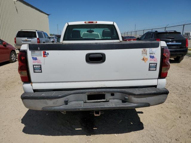 1GCEC14T35Z202941 - 2005 CHEVROLET SILVERADO C1500 WHITE photo 6