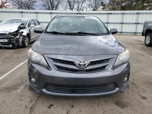 2T1BU4EE3CC810709 - 2012 TOYOTA COROLLA BASE GRAY photo 5