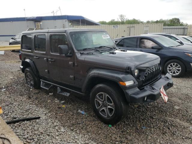 1C4HJXDG1PW509778 - 2023 JEEP WRANGLER SPORT GRAY photo 4