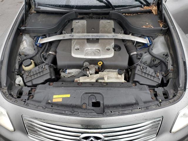 JNKBV61F47M824343 - 2007 INFINITI G35 GRAY photo 11