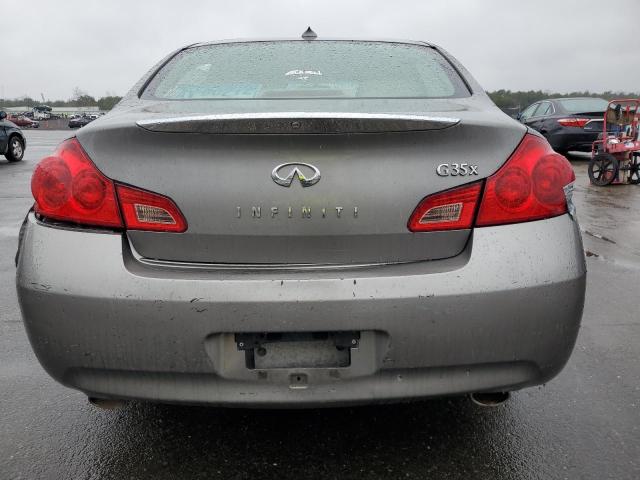 JNKBV61F47M824343 - 2007 INFINITI G35 GRAY photo 6