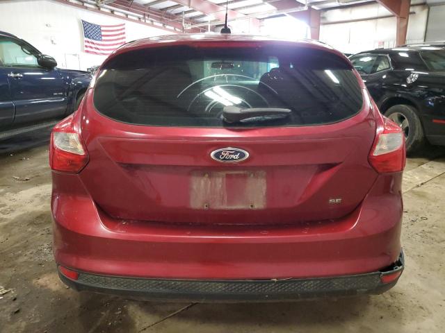 1FADP3K20DL122185 - 2013 FORD FOCUS SE BURGUNDY photo 6