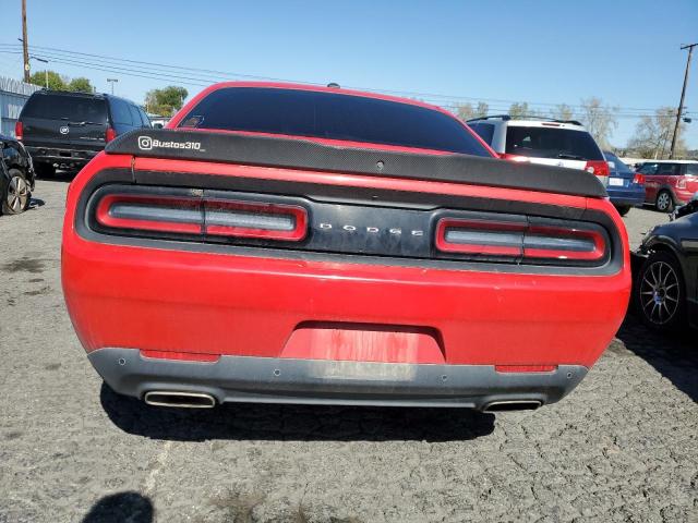 2C3CDZAGXKH604093 - 2019 DODGE CHALLENGER SXT RED photo 6