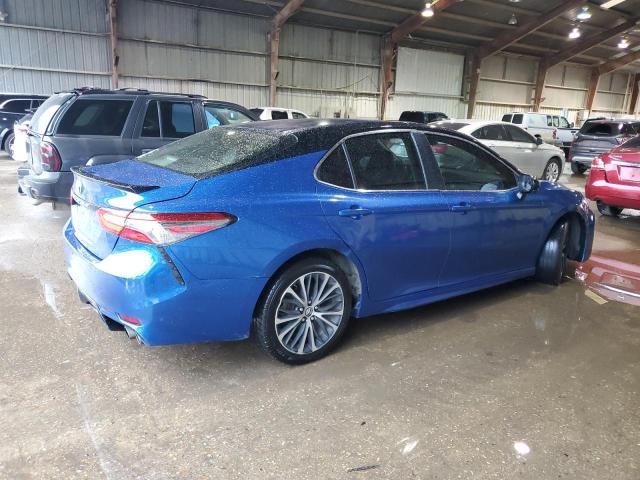 JTNB11HK8J3029646 - 2018 TOYOTA CAMRY L BLUE photo 3