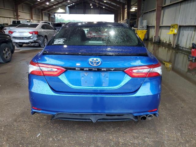 JTNB11HK8J3029646 - 2018 TOYOTA CAMRY L BLUE photo 6