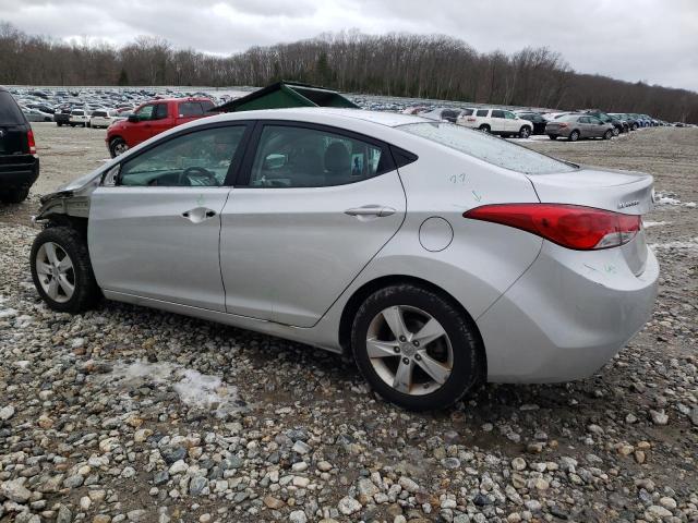 KMHDH4AE7BU160282 - 2011 HYUNDAI ELANTRA GLS SILVER photo 2