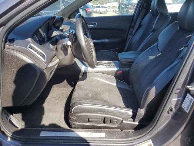 19UUB2F69JA004337 - 2018 ACURA TLX TECH+A GRAY photo 7