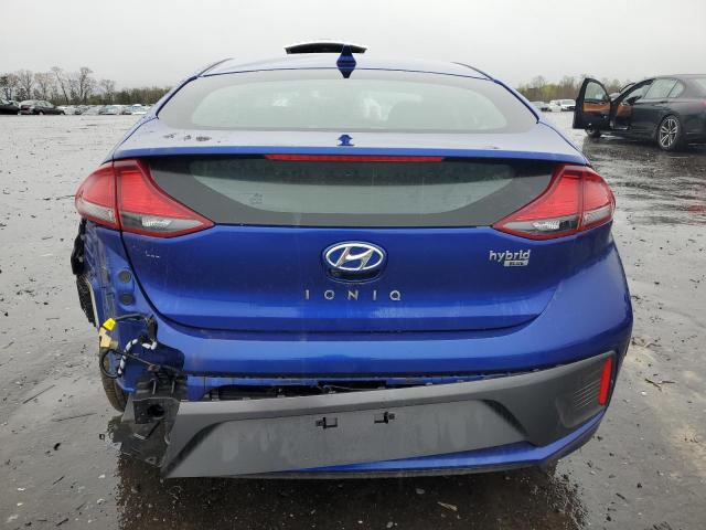 KMHC65LCXLU242740 - 2020 HYUNDAI IONIQ BLUE BLUE photo 6