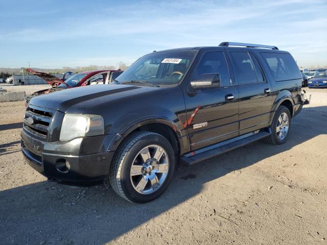 1FMFK20537LA39293 - 2007 FORD EXPEDITION EL LIMITED BLACK photo 1