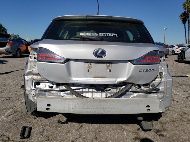 JTHKD5BH1C2079649 - 2012 LEXUS CT 200 SILVER photo 6