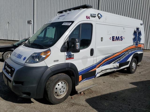 3C6TRVDG2KE561521 - 2019 RAM PROMASTER 2500 HIGH WHITE photo 1