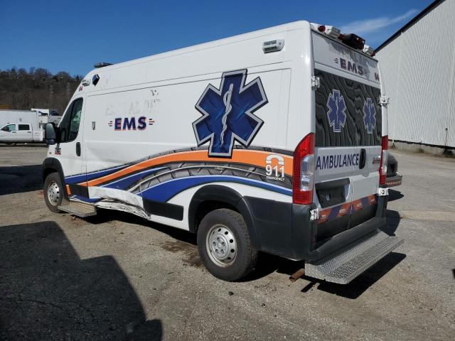 3C6TRVDG2KE561521 - 2019 RAM PROMASTER 2500 HIGH WHITE photo 2