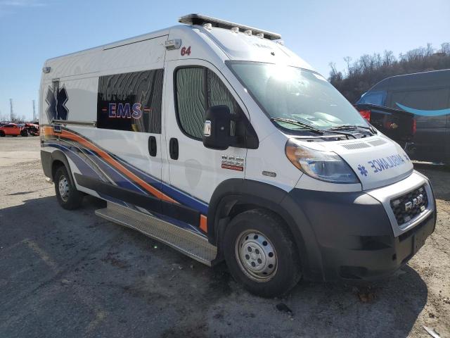 3C6TRVDG2KE561521 - 2019 RAM PROMASTER 2500 HIGH WHITE photo 4