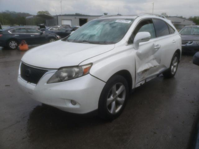 2T2BK1BA0AC066162 - 2010 LEXUS RX 350 WHITE photo 1