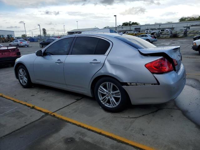 JN1CV6AP2CM625870 - 2012 INFINITI G37 BASE SILVER photo 2