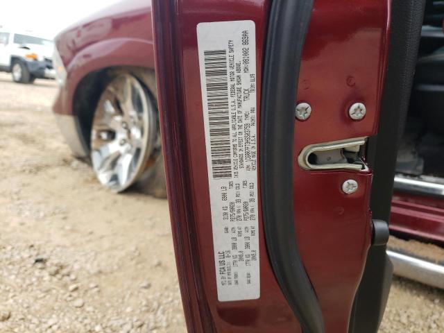 1C6RR7PT3HS503759 - 2017 RAM 1500 LONGHORN BURGUNDY photo 12