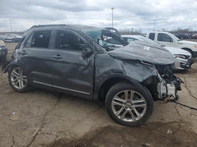 1FM5K8D8XHGB21194 - 2017 FORD EXPLORER XLT GRAY photo 4