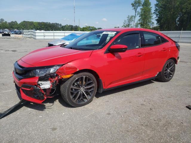 SHHFK7H4XLU219802 - 2020 HONDA CIVIC SPORT 红色 照片 1