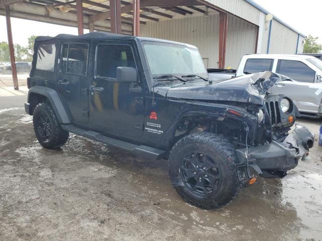 1C4BJWDG5DL573612 - 2013 JEEP WRANGLER U SPORT BLACK photo 4