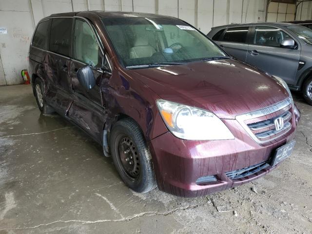 5FNRL38217B097274 - 2007 HONDA ODYSSEY LX MAROON photo 4