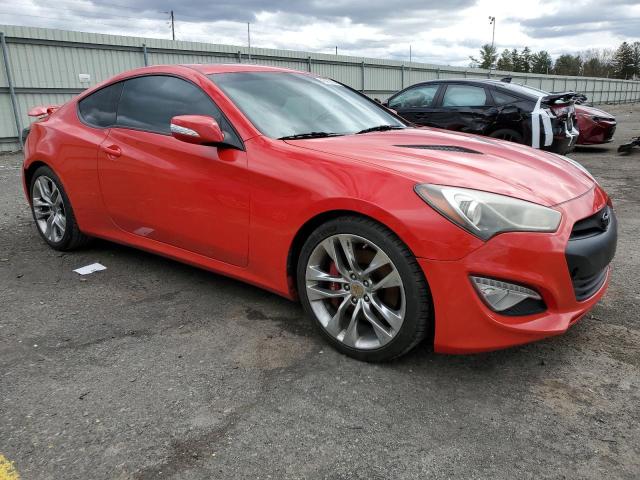 KMHHU6KJ5DU096427 - 2013 HYUNDAI GENESIS CO 3.8L RED photo 4