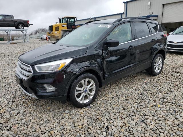 1FMCU9GD1JUD31898 - 2018 FORD ESCAPE SE BLACK photo 1