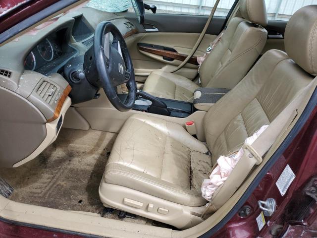 1HGCP36829A034179 - 2009 HONDA ACCORD EXL MAROON photo 7