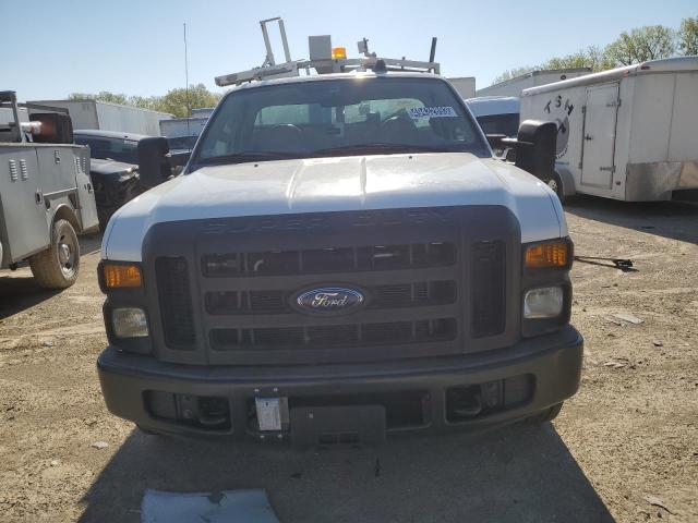 1FDSF30578EC23098 - 2008 FORD F350 SRW SUPER DUTY WHITE photo 5