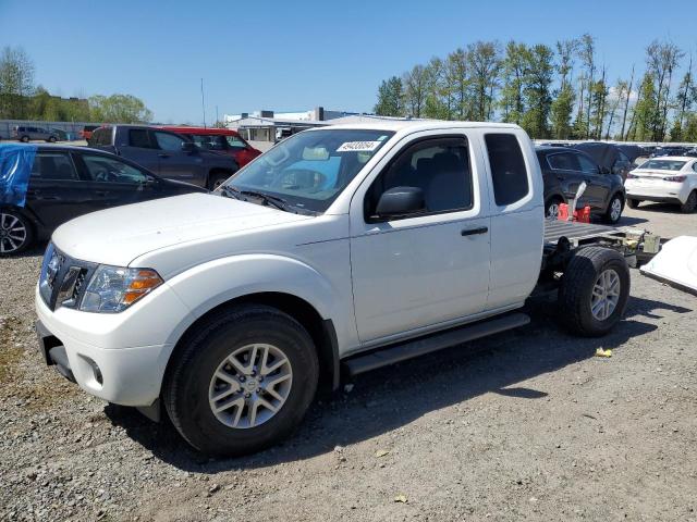 1N6BD0CT3KN742351 - 2019 NISSAN FRONTIER S WHITE photo 1