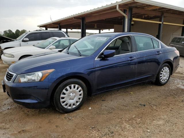 1HGCP26309A166016 - 2009 HONDA ACCORD LX BLUE photo 1