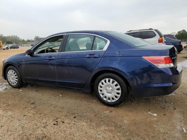 1HGCP26309A166016 - 2009 HONDA ACCORD LX BLUE photo 2