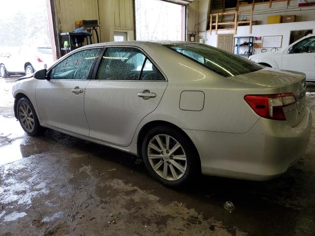 4T4BF1FK6DR331784 - 2013 TOYOTA CAMRY L SILVER photo 2