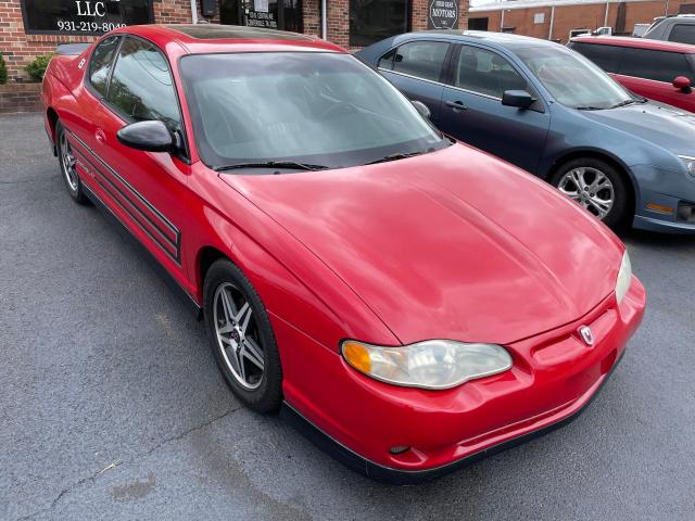 2G1WZ151749378201 - 2004 CHEVROLET MONTE CARL SS SUPERCHARGED RED photo 1