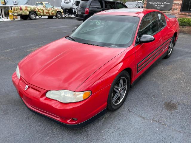 2G1WZ151749378201 - 2004 CHEVROLET MONTE CARL SS SUPERCHARGED RED photo 2