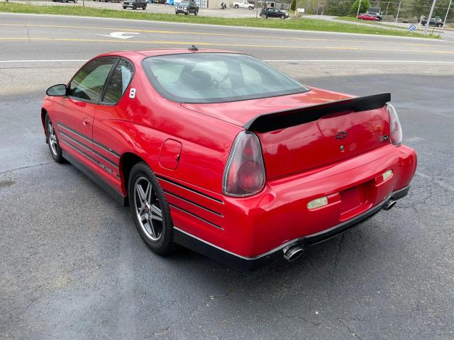 2G1WZ151749378201 - 2004 CHEVROLET MONTE CARL SS SUPERCHARGED RED photo 3