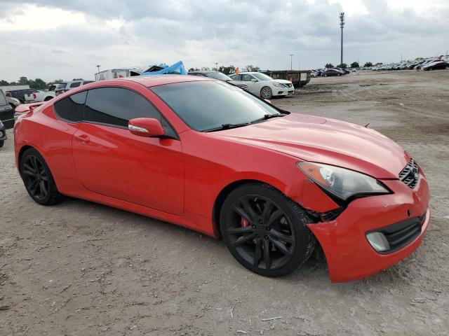 KMHHU6KH9BU065322 - 2011 HYUNDAI GENESIS CO 3.8L RED photo 4