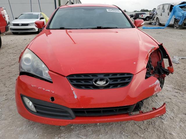 KMHHU6KH9BU065322 - 2011 HYUNDAI GENESIS CO 3.8L RED photo 5