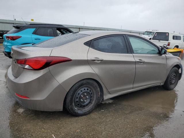 5NPDH4AE4GH692708 - 2016 HYUNDAI ELANTRA SE TAN photo 3