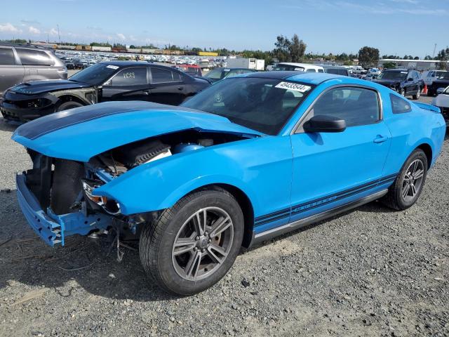 1ZVBP8AM7C5248383 - 2012 FORD MUSTANG BLUE photo 1