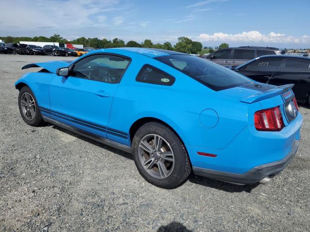 1ZVBP8AM7C5248383 - 2012 FORD MUSTANG BLUE photo 2