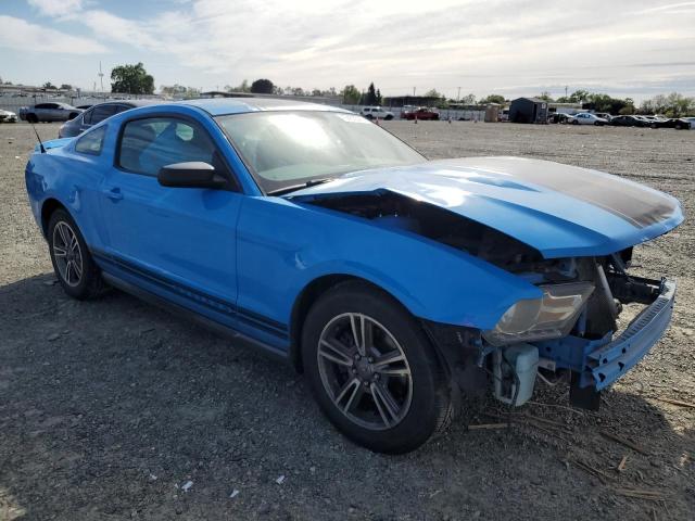 1ZVBP8AM7C5248383 - 2012 FORD MUSTANG BLUE photo 4