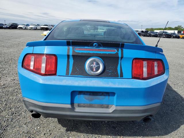 1ZVBP8AM7C5248383 - 2012 FORD MUSTANG BLUE photo 6