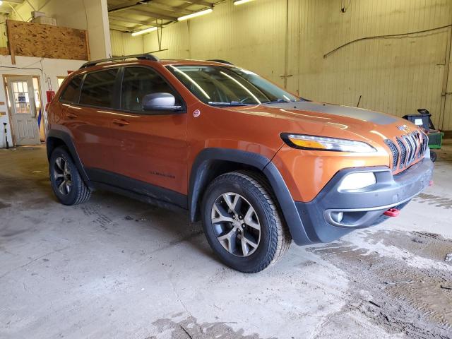 1C4PJMBS9FW680214 - 2015 JEEP CHEROKEE TRAILHAWK ნარინჯისფერი ფოტო 4